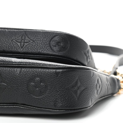Louis Vuitton Empreinte Monogram Giant Multi Pochette Accessories Black 8 of 9