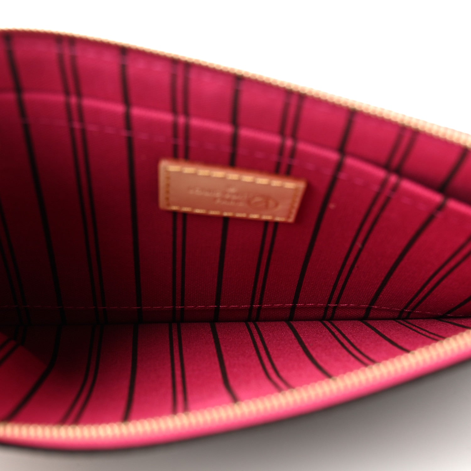 Louis Vuitton Monogram Neverfull MM GM Pochette Pivoine 5 of 6