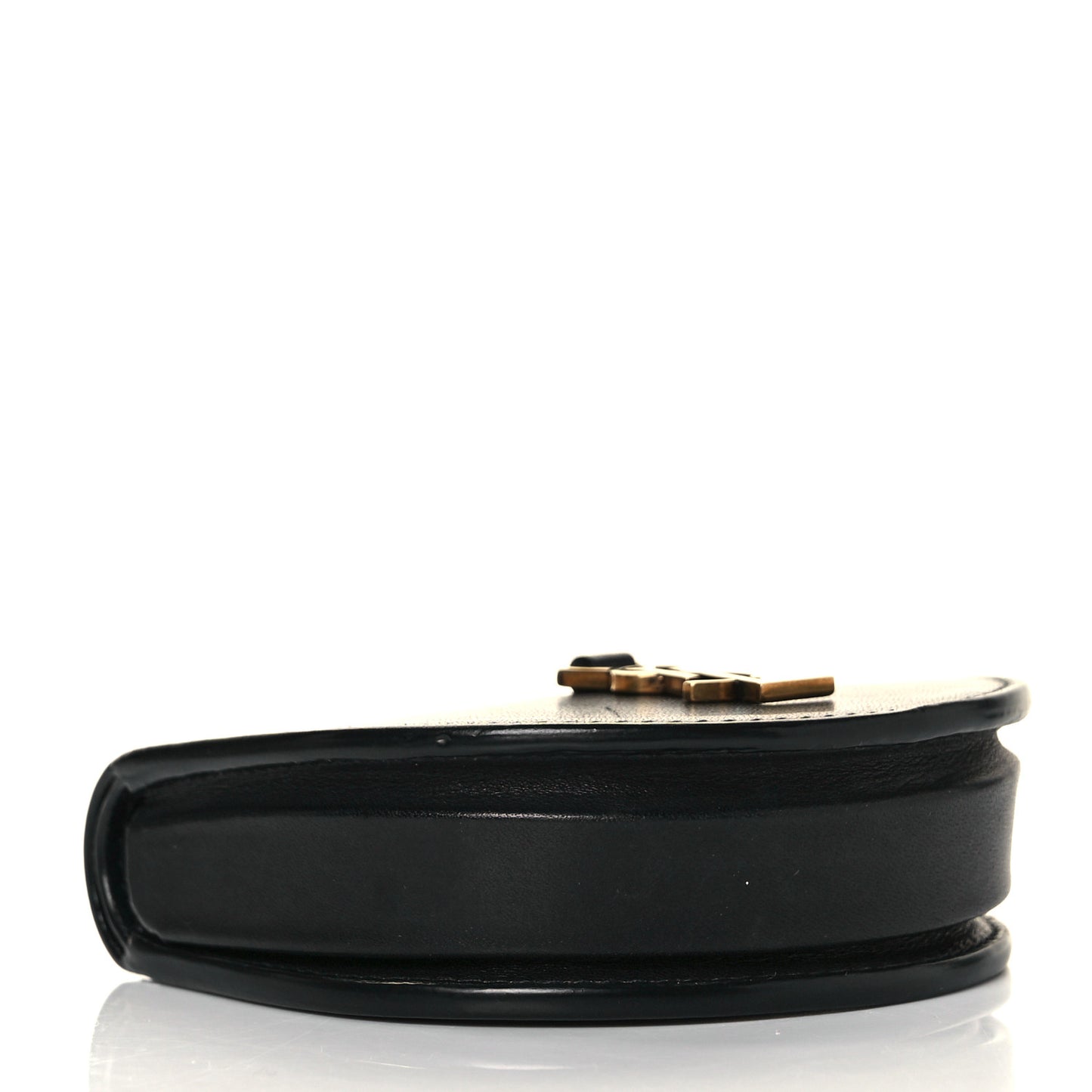 Calfskin Monogram Baby Kaia Crossbody Bag Black