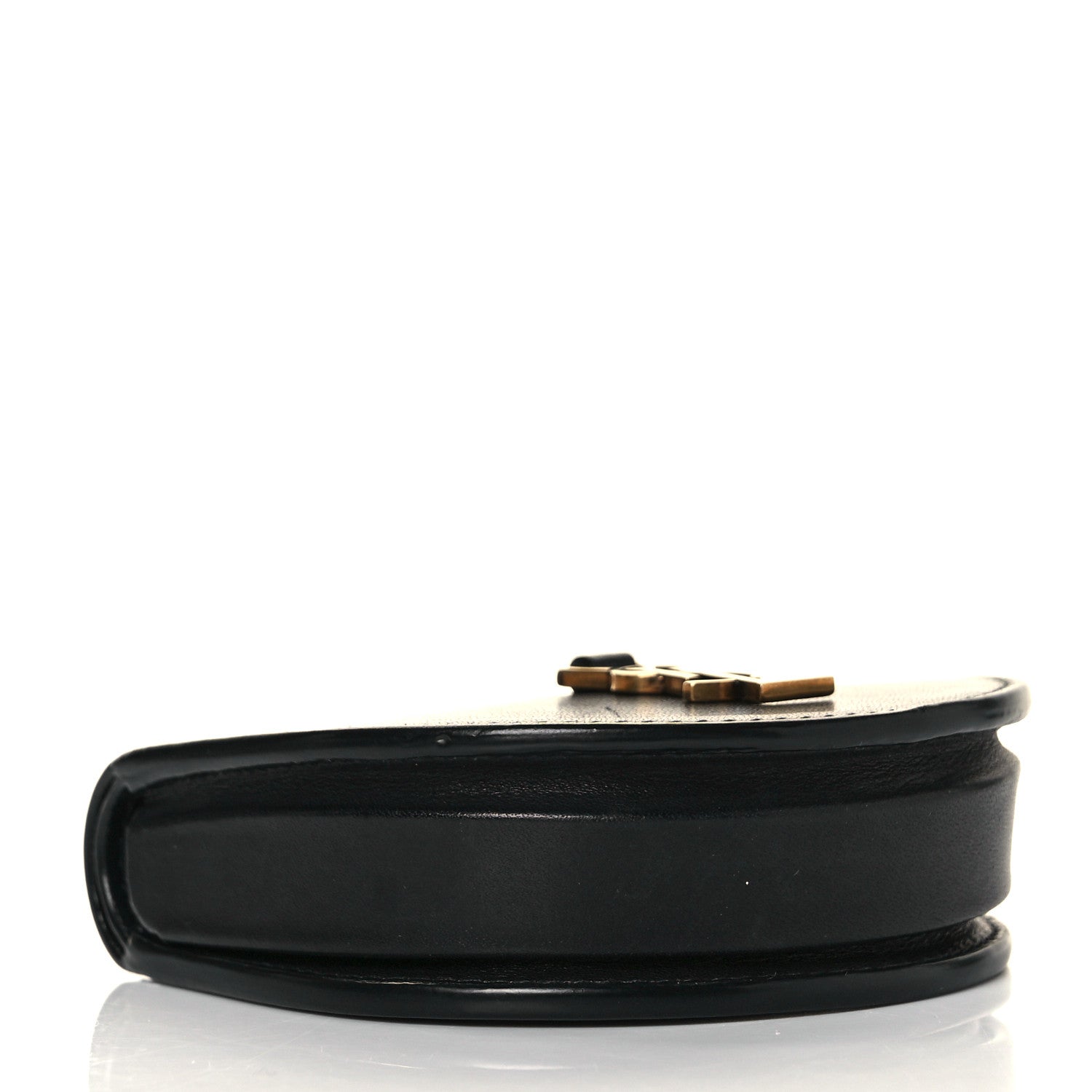 Saint Laurent Calfskin Monogram Baby Kaia Crossbody Bag Black 4 of 8