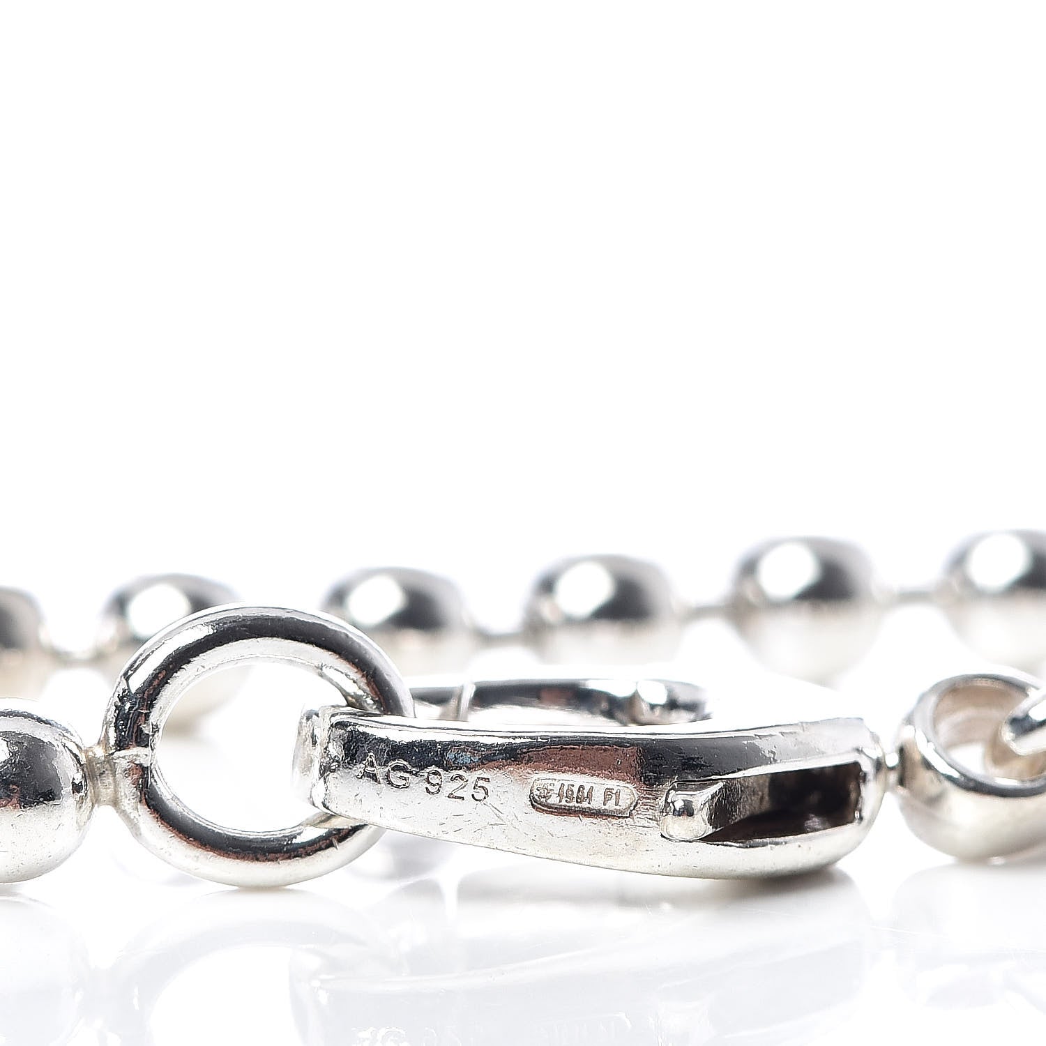 Gucci Sterling Silver Love Britt Bracelet 4 of 4