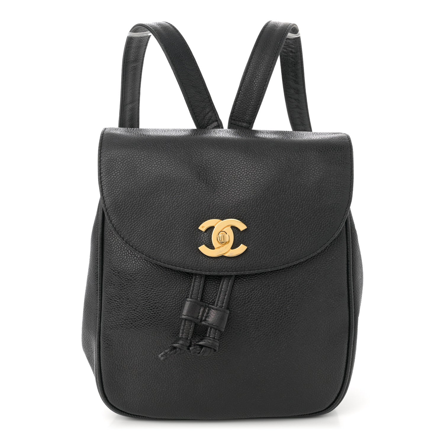 Chanel Caviar CC Backpack Black 1 of 13