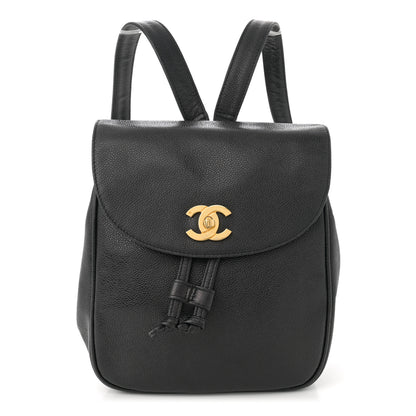 Chanel Caviar CC Backpack Black 1 of 13