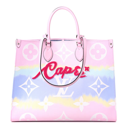 Louis Vuitton Monogram Escale Capri Onthego GM Pastel 1 of 10
