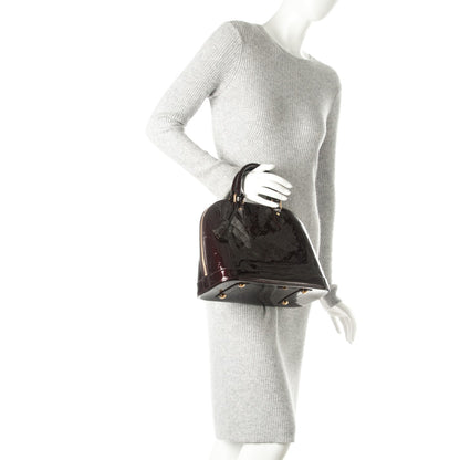 Louis Vuitton Vernis Alma PM Amarante 2 of 7