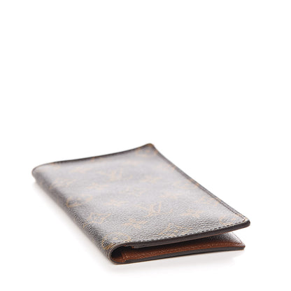 Louis Vuitton Monogram Porte Valeurs Checkbook Wallet 4 of 12