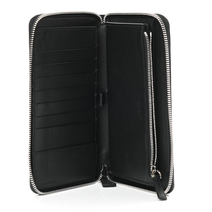 Burberry Trench Calfskin Splash Continental Wallet Black 5 of 13