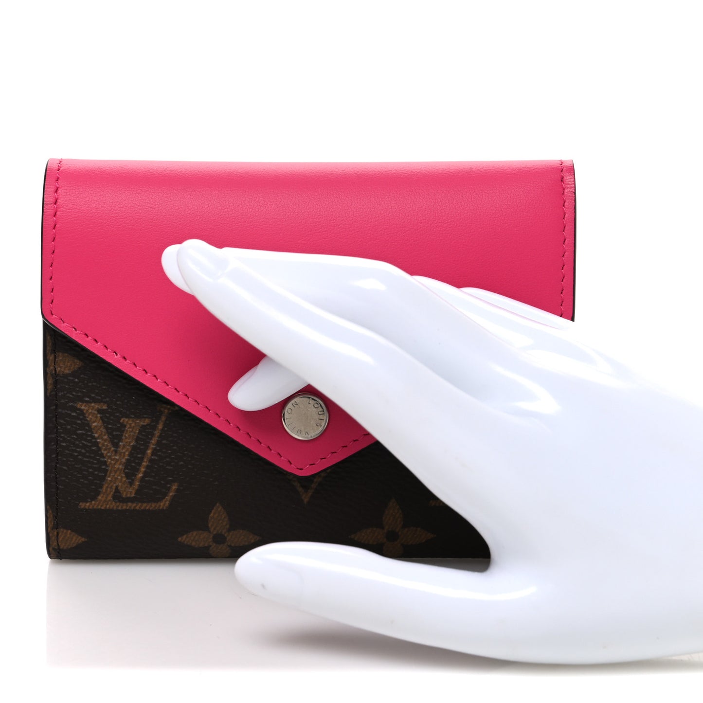 Monogram Victorine Wallet Fuchsia Brown