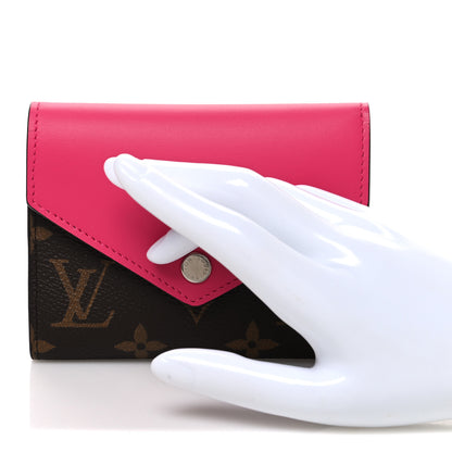 Louis Vuitton Monogram Victorine Wallet Fuchsia Brown 2 of 6