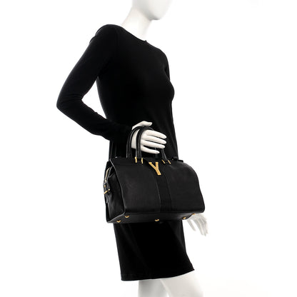 Saint Laurent Sheepskin Small Cabas ChYc Black 3 of 9