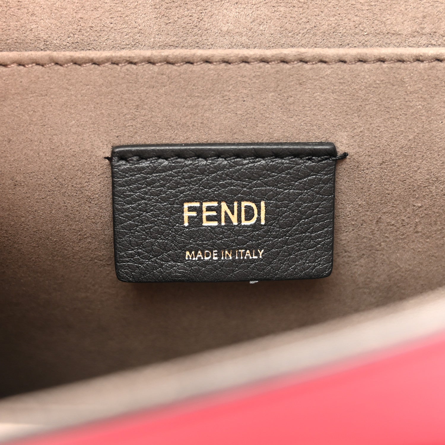 Fendi Vitello Century F is Fendi Kan I Shoulder Bag Fragola 6 of 13
