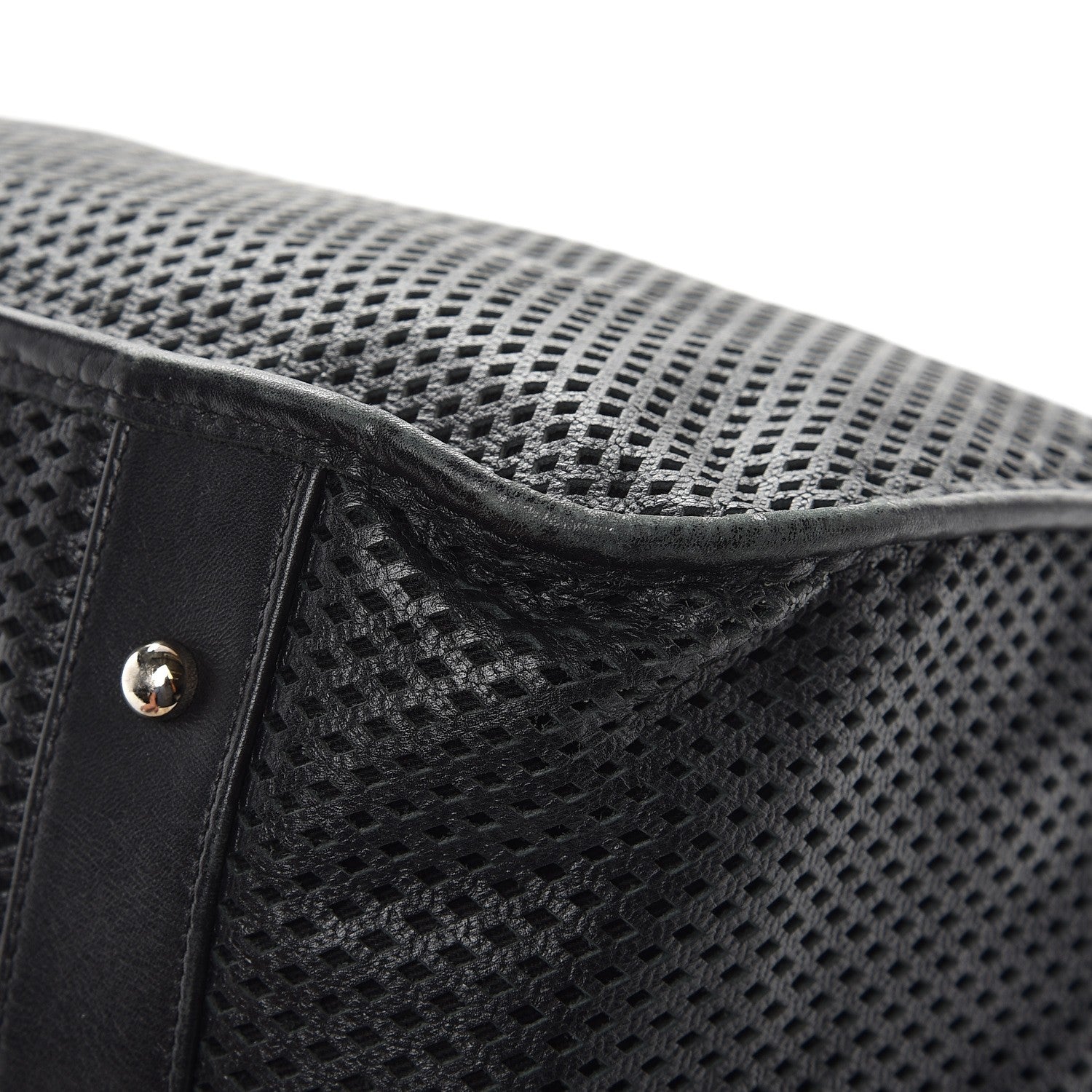 Chanel Calfskin Perforated Up In The Air Tote Black 11 of 11