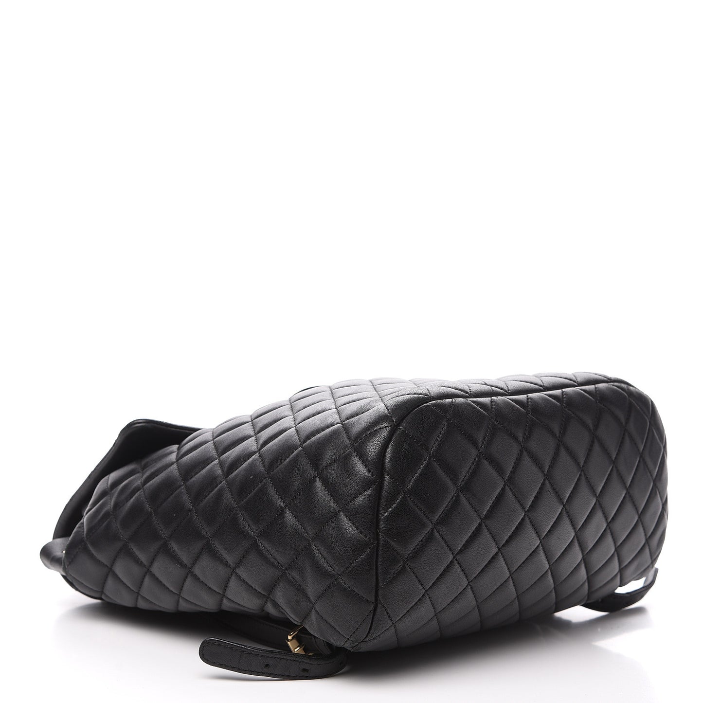 Lambskin Quilted Large Urban Spirit Backpack Black
