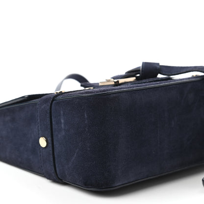 Jimmy Choo Suede Small Lexie Crossbody Blue 6 of 10