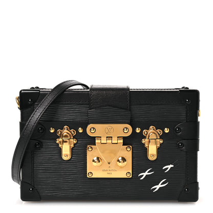 Louis Vuitton Epi Petite Malle Black 1 of 13
