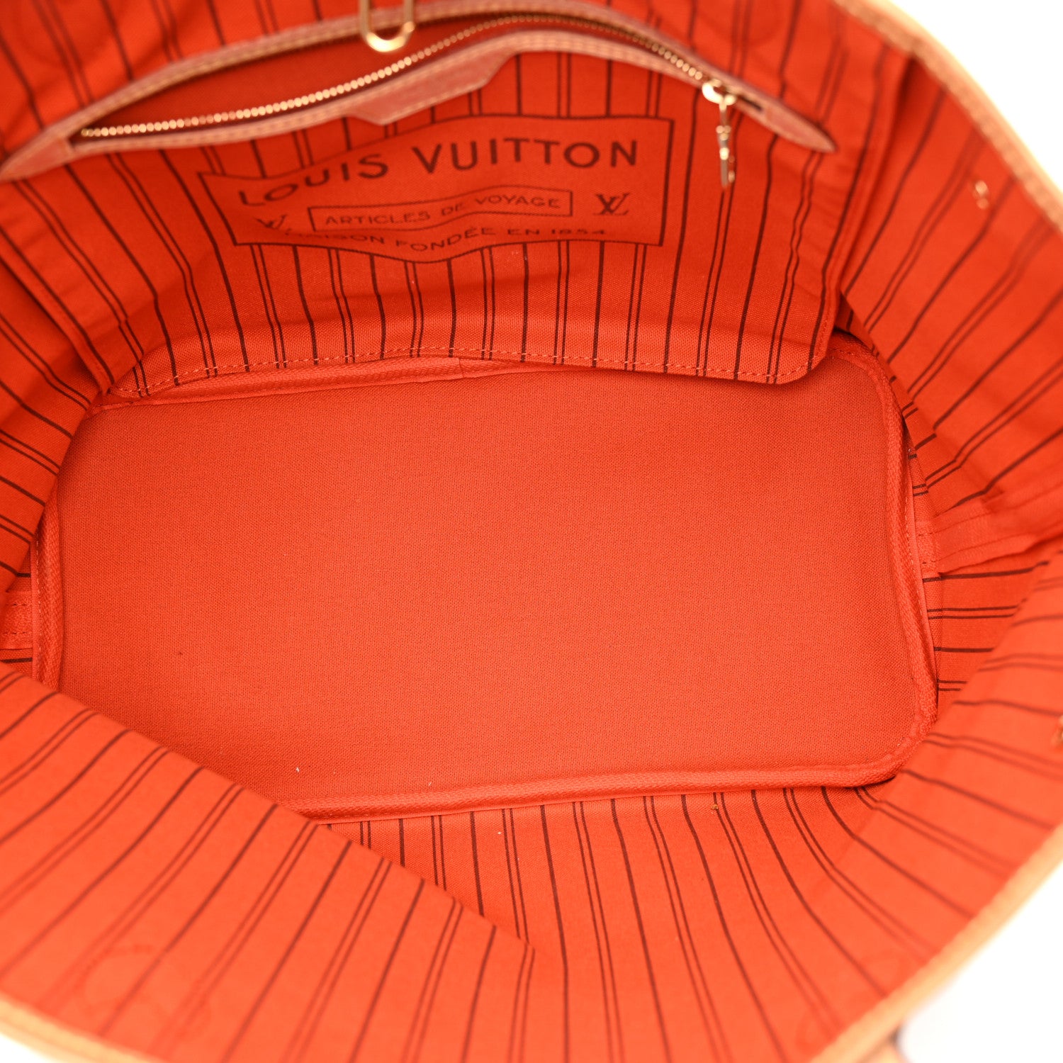 Louis Vuitton Monogram Neo Neverfull MM Abricot 5 of 9