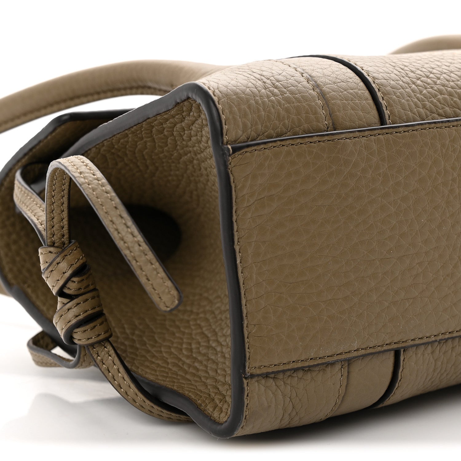 Mulberry Heavy Grain Mini Soft Bayswater Linen Green 8 of 10