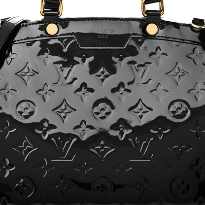 Louis Vuitton Vernis Brea MM Black 7 of 10
