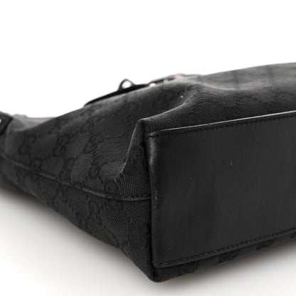 Gucci Monogram Piston Shoulder Bag Black 9 of 10