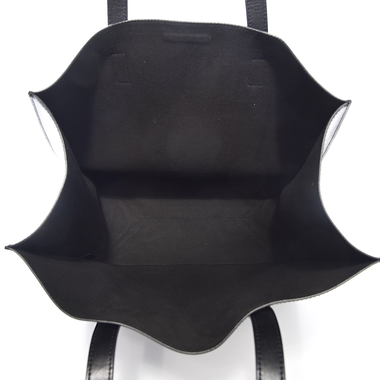 Givenchy Calfskin Love Print Shopper Tote Black 5 of 12