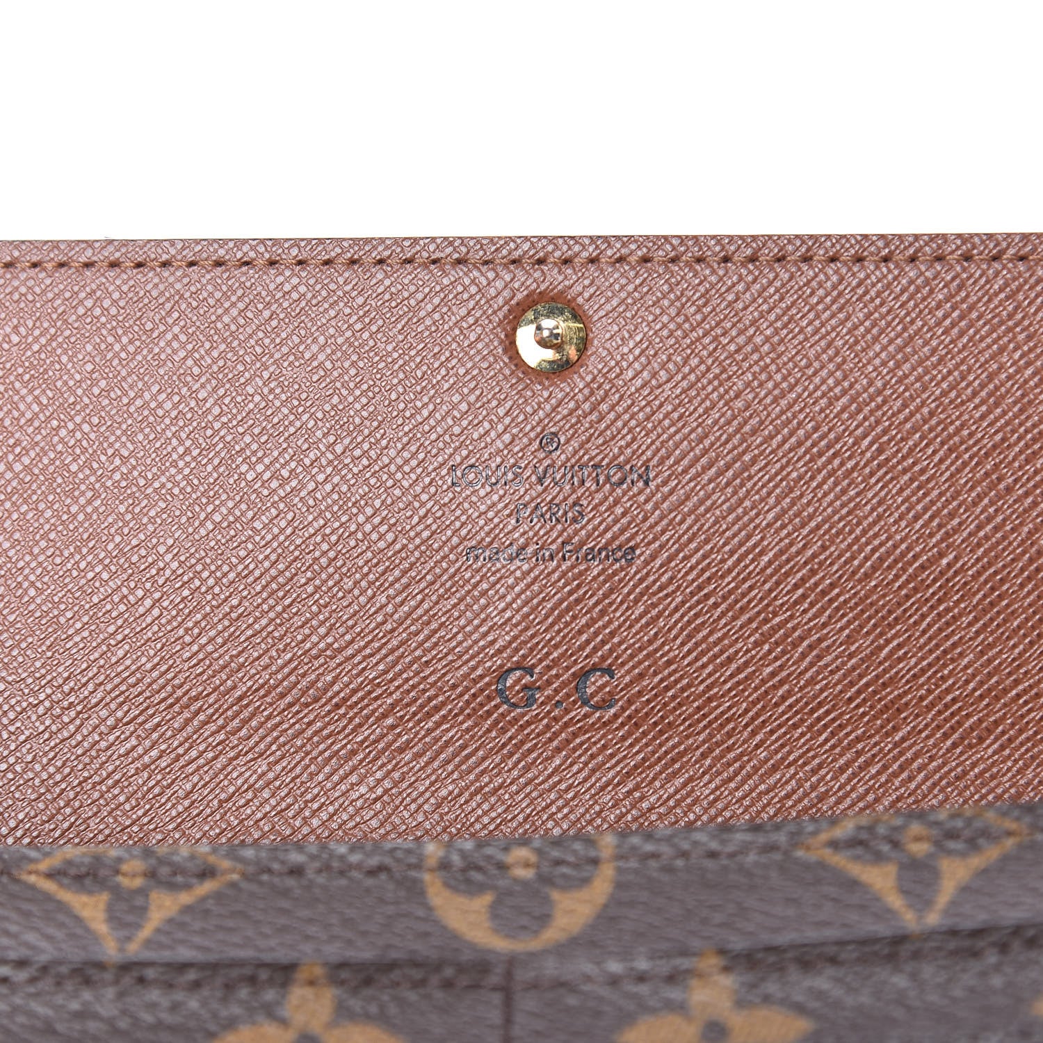 Louis Vuitton Monogram Sarah Wallet 6 of 9