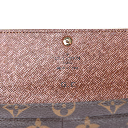 Louis Vuitton Monogram Sarah Wallet 6 of 9