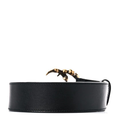Gucci Calfskin Crystal Double G 40mm Belt 80 32 Black Multicolor 2 of 6