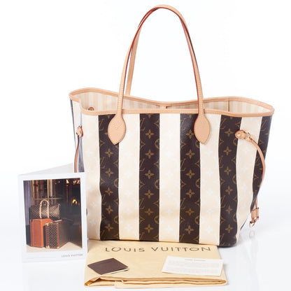 Louis Vuitton Monogram Rayures Neverfull MM 9 of 9