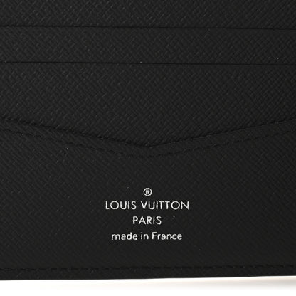 Louis Vuitton Taiga Slender Wallet Black 6 of 6