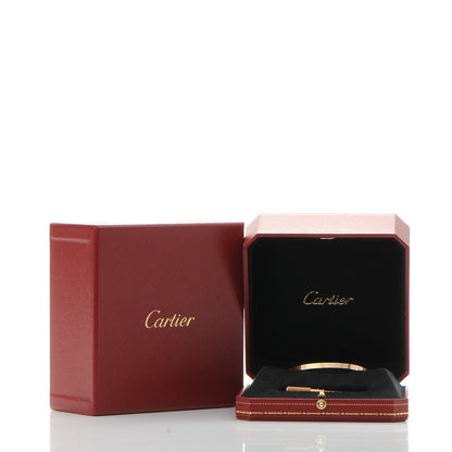 Cartier 18K Pink Gold Small LOVE Bracelet 16 7 of 7