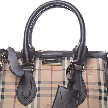 Burberry Haymarket Check Small Gladstone Chocolate 9 of 11