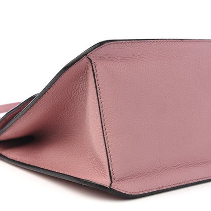 Gucci Cellarius Calfskin Medium Bamboo Daily Flap Shoulder Bag Carmine Rose 5 of 8