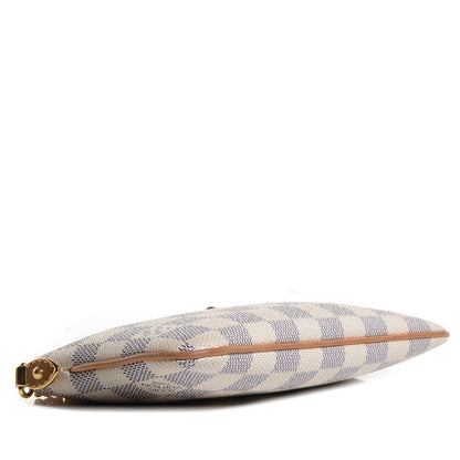Louis Vuitton Damier Azur Pochette Milla MM 5 of 9