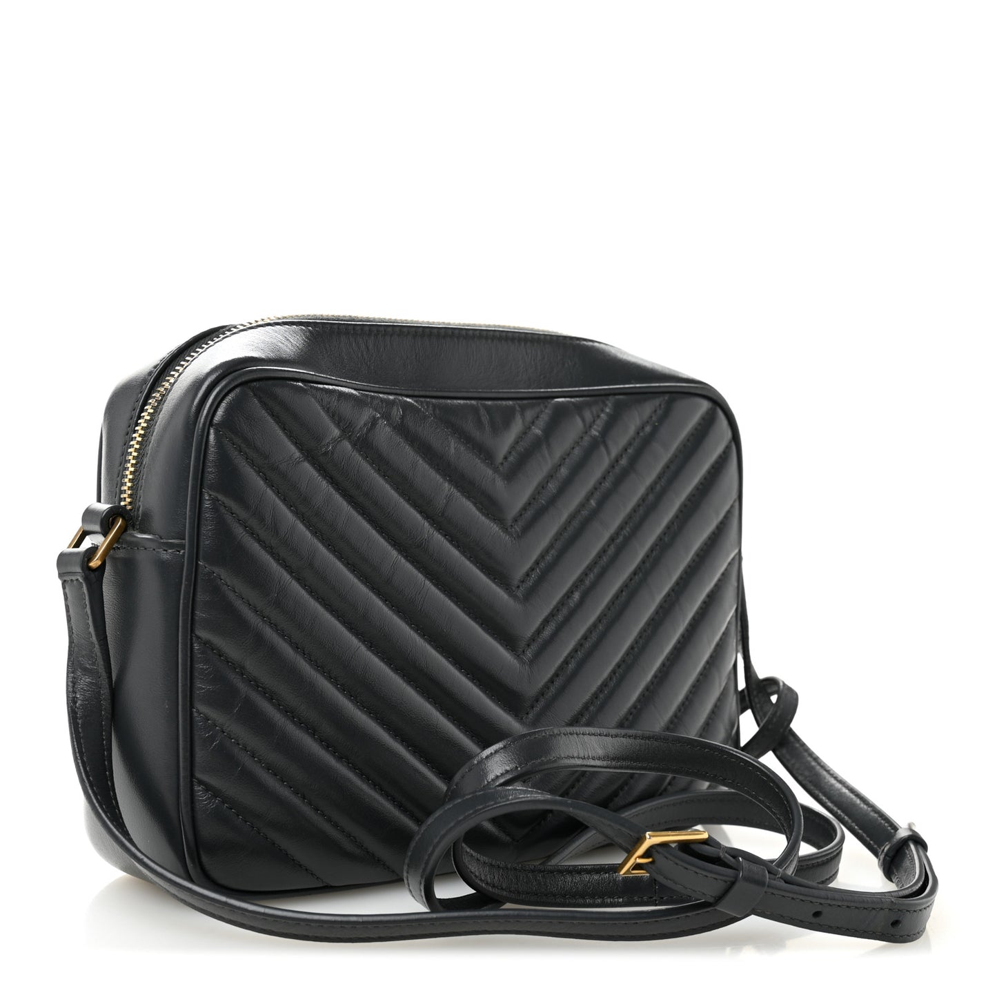 Calfskin Matelasse Monogram Lou Camera Bag Smog