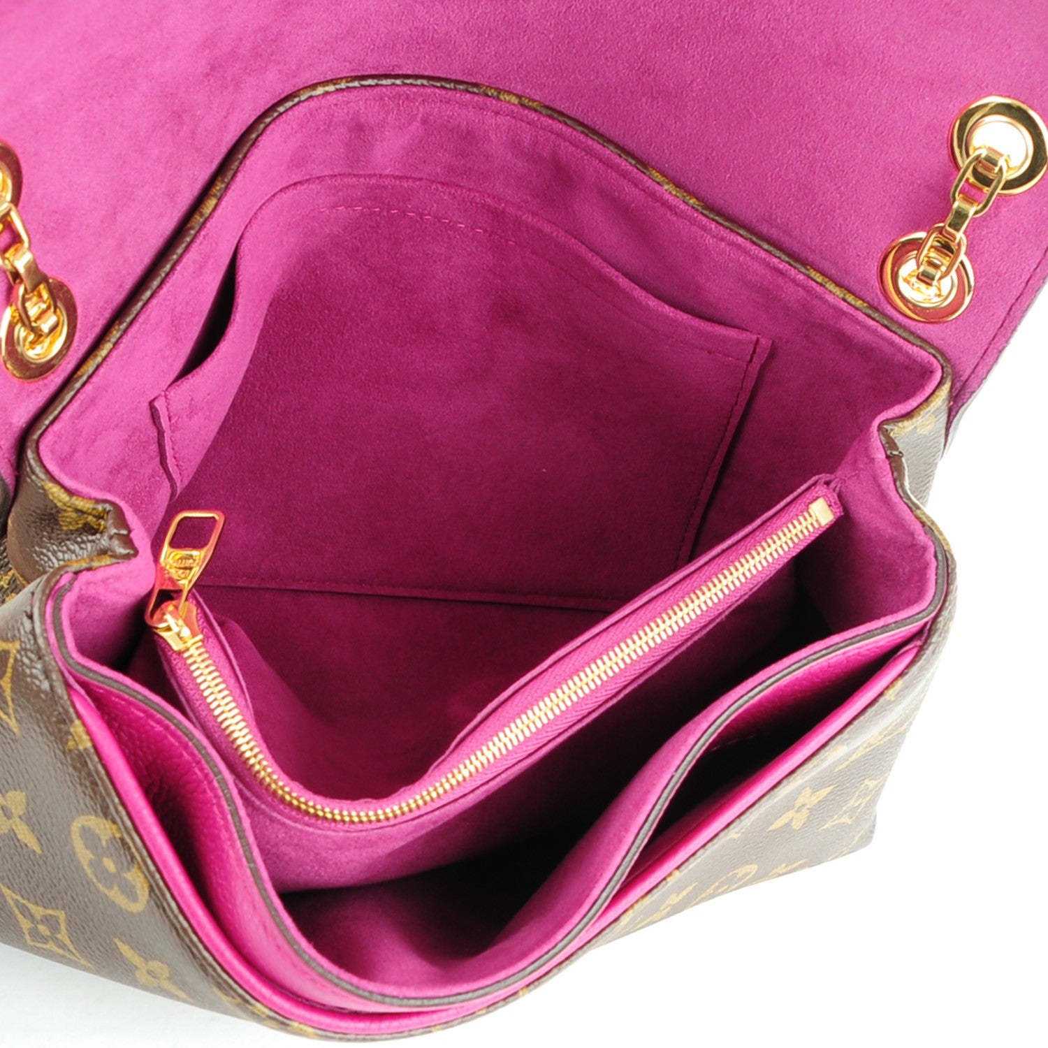Louis Vuitton Monogram Pallas Chain Grape 5 of 7