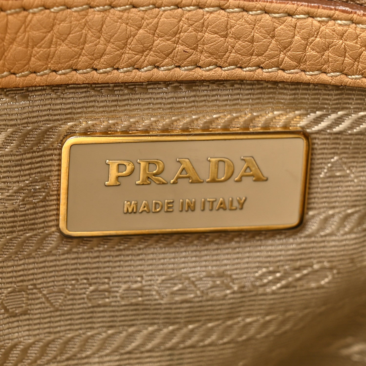 Prada Vitello Daino Hobo Sughero 6 of 19