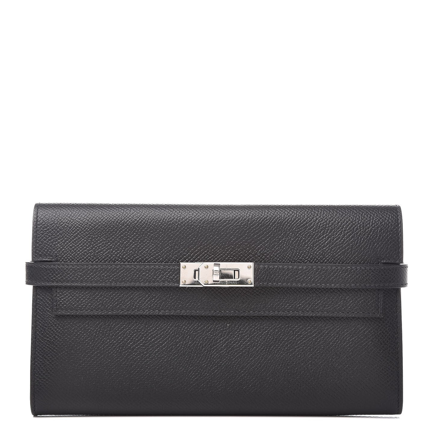 Epsom Kelly Longue Wallet Black