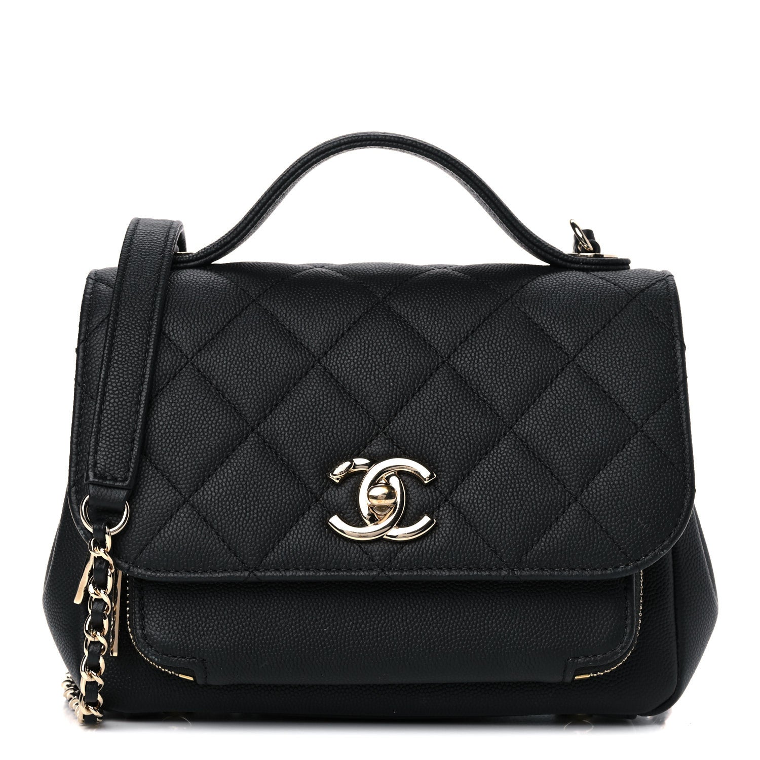 Chanel Caviar Quilted Small Business Affinity Flap Black 1 of 20