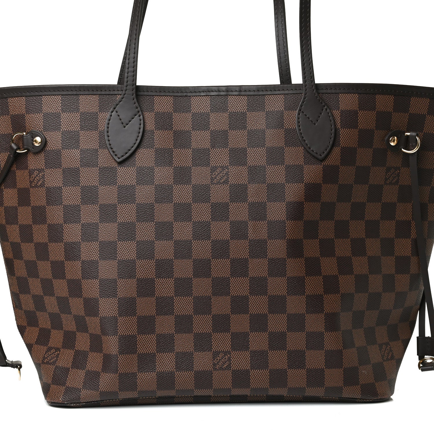Louis Vuitton Damier Ebene Neo Neverfull MM Rose Ballerine 10 of 23