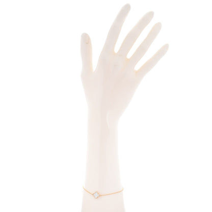 Van Cleef & Arpels 18K Yellow Gold Mother of Pearl Sweet Alhambra Bracelet 2 of 6