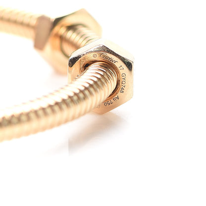 Cartier 18K Yellow Gold Ecrou de Bracelet 16 4 of 6
