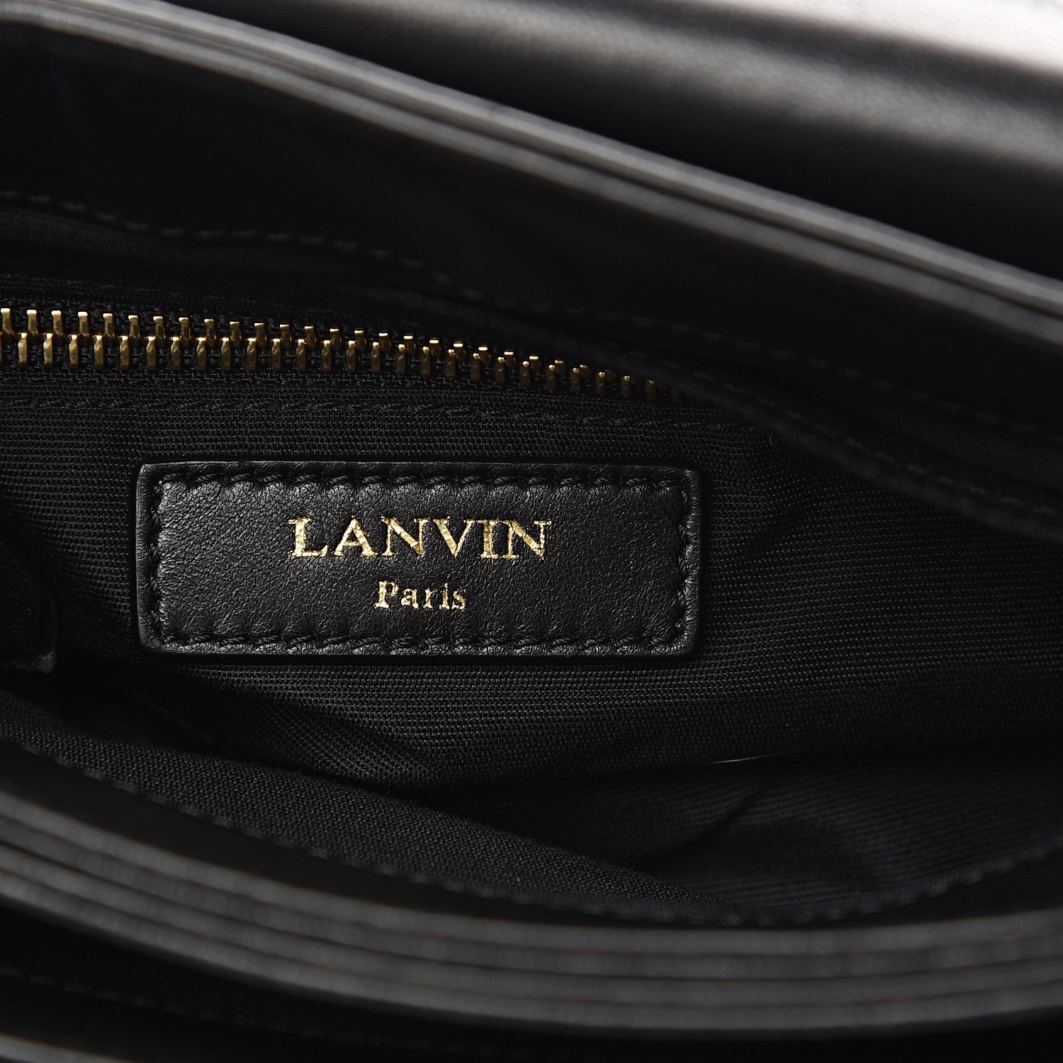 Lanvin Lambskin Studded Mini Sugar Flap Shoulder Bag Black 5 of 11