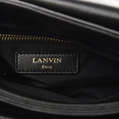 Lanvin Lambskin Studded Mini Sugar Flap Shoulder Bag Black 5 of 11