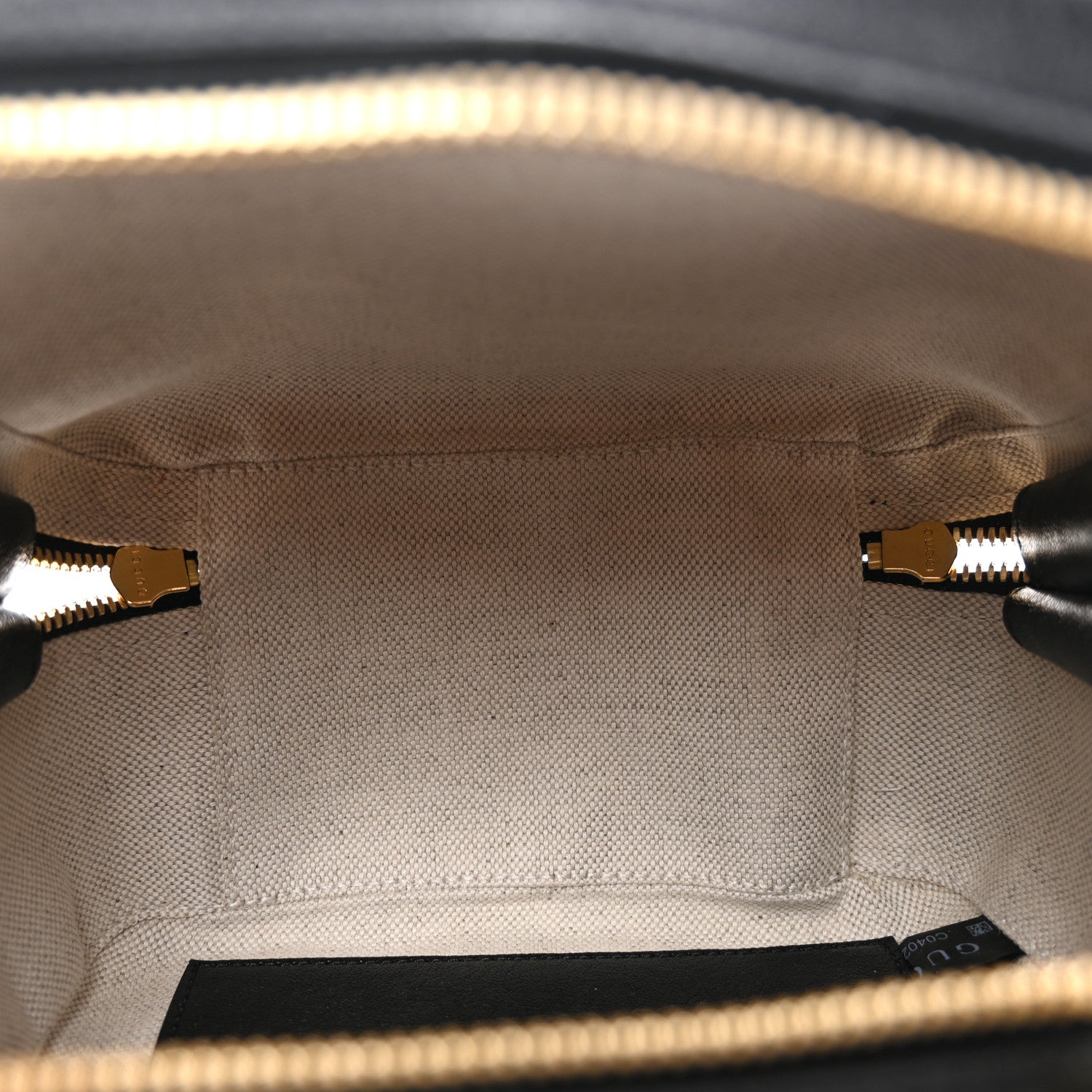 Gucci Sakai Be Green Calfskin Diagonal Stitched Blondie Top Handle Bag Black 5 of 11