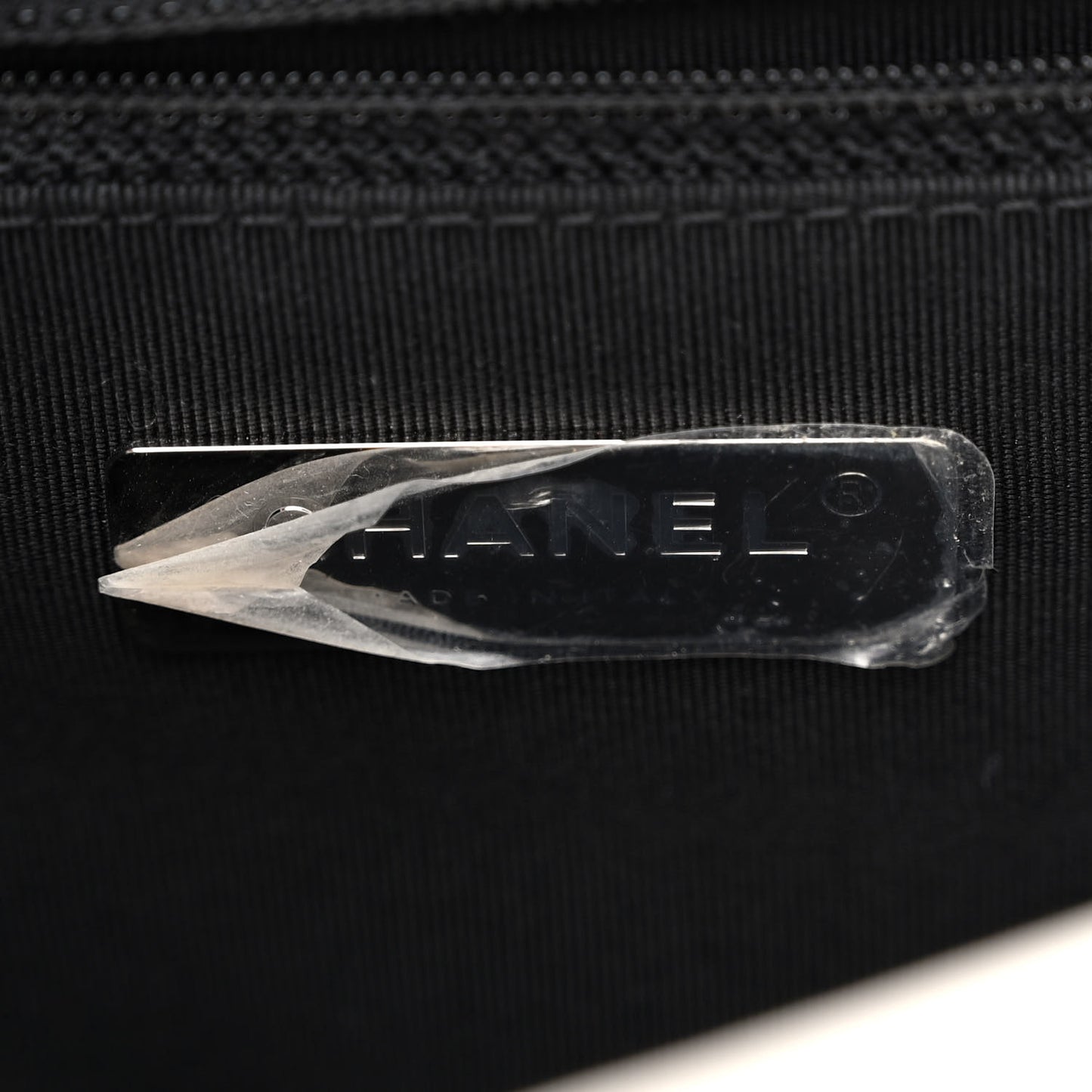 Glossy Calfskin Quilted Medium Chanel 19 Flap White Black