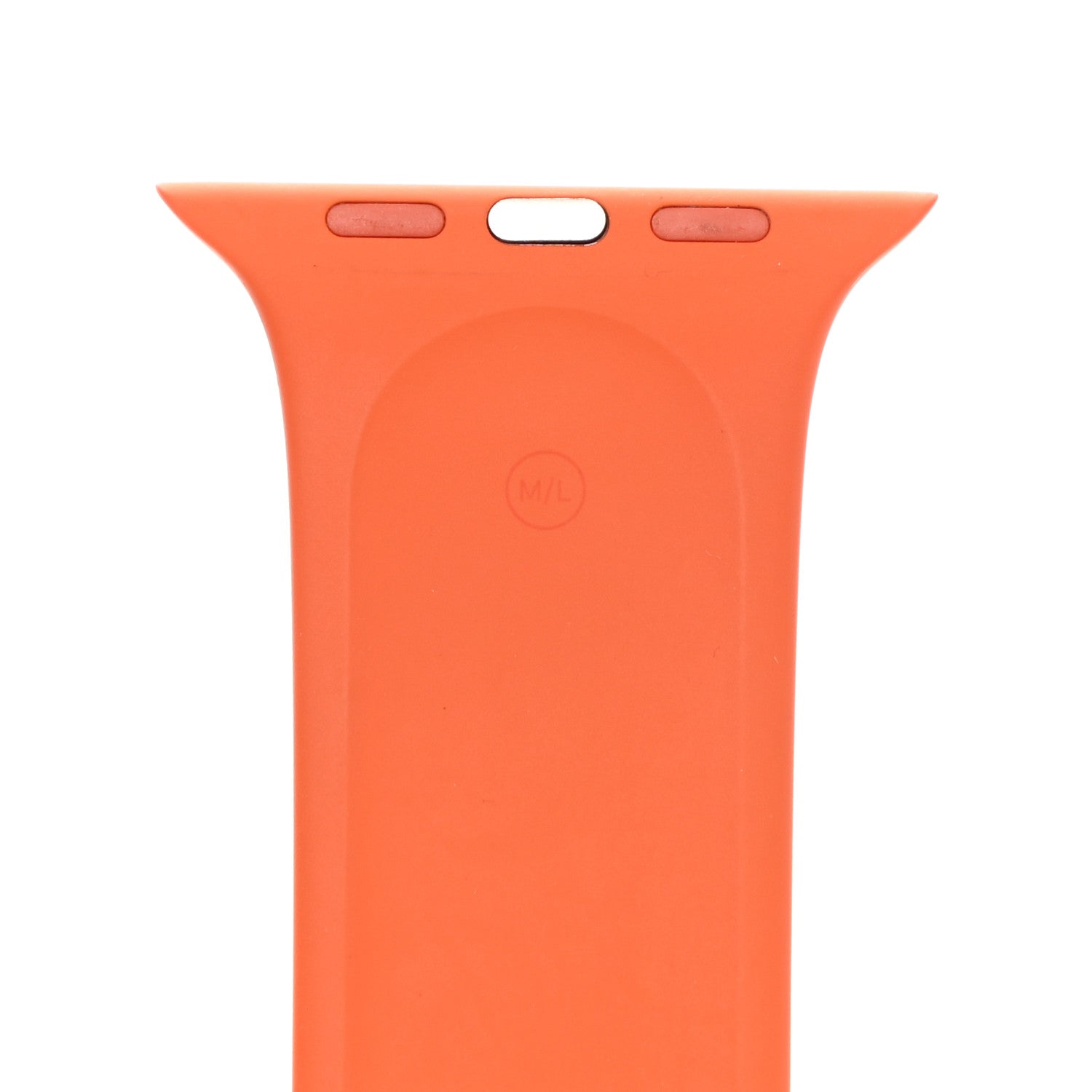 Hermes Silicone 44mm Apple Sports Watch Single Tour Band Orange 3 of 4