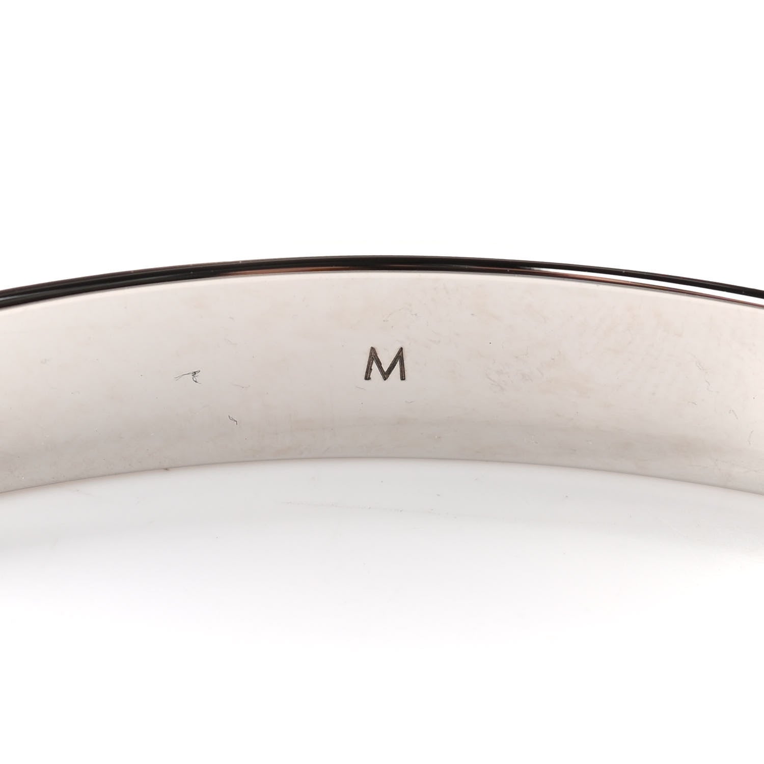 Louis Vuitton Palladium Monogram Nanogram Cuff M 4 of 4