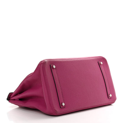 Hermes Togo Birkin 35 Rose Pourpre 4 of 22