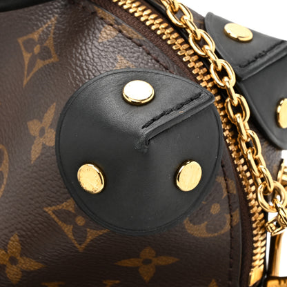 Louis Vuitton Monogram Petite Malle Souple Black 15 of 15