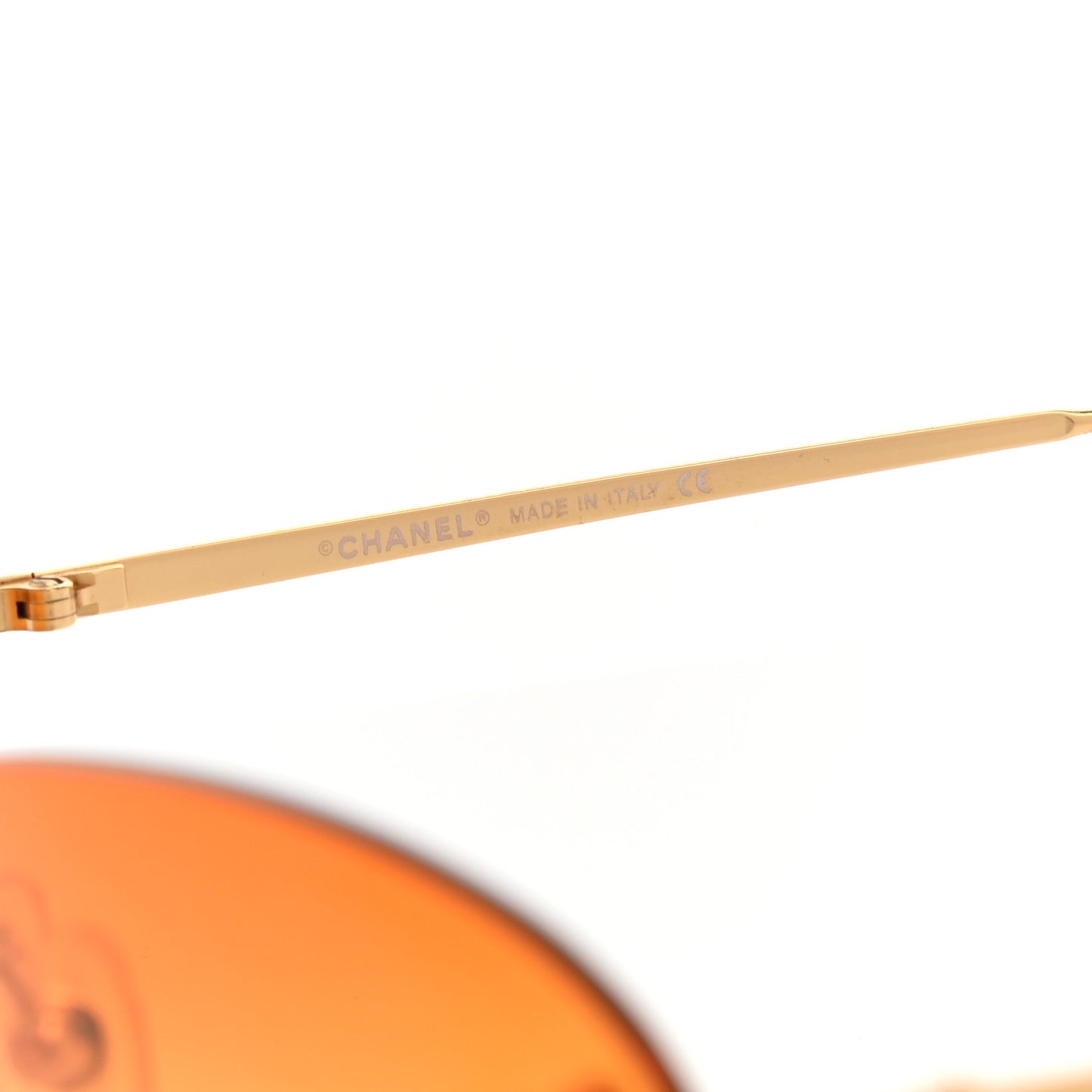 CC Oval Sunglasses 4013 Gold
